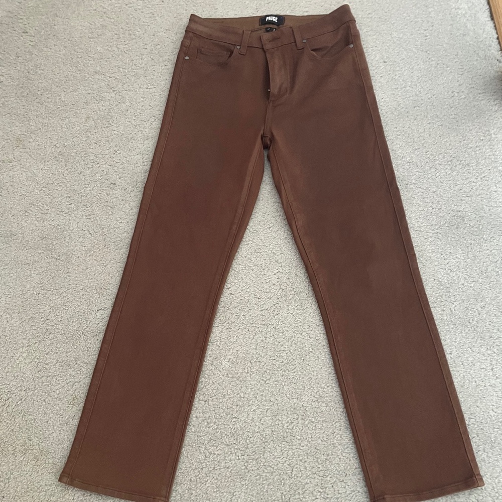 Paige Cindy coated jeans